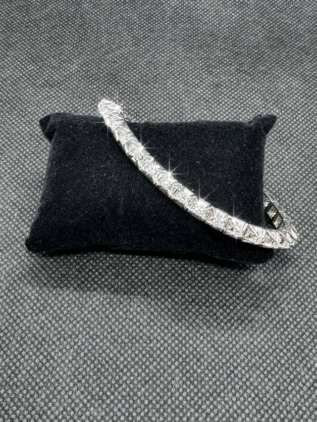 Brillantarmband in Weissgold
